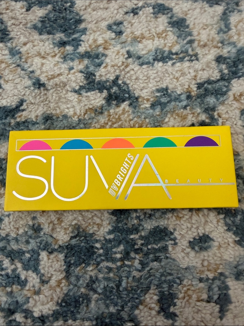 SUVA Beauty UV Brights Eyeshadow Palette - Yellow (Multicolor Shades)